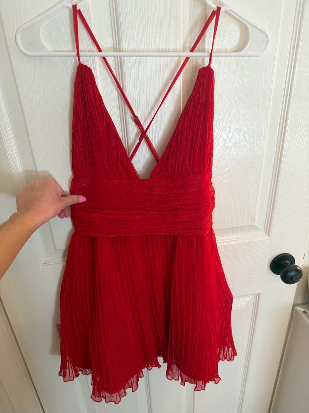 Cousin Couture Red Dress